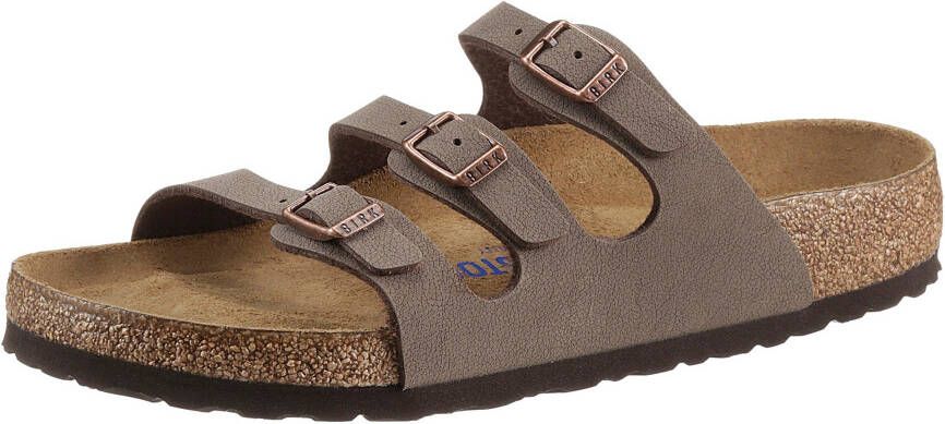 Birkenstock Slippers Florida met drie gespriempjes