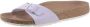 Birkenstock Madrid Dames Slippers Lavender Fog Narrow fit | Paars | Imitatieleer - Thumbnail 3