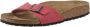 Birkenstock Madrid Dames Slippers Scarlet Red Narrow fit | Rood | Imitatieleer - Thumbnail 3