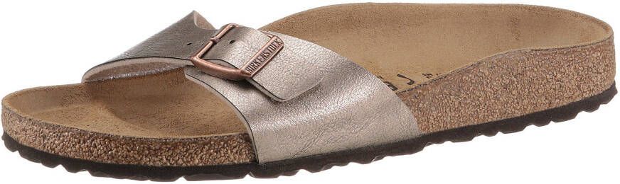 Birkenstock Slippers Madrid met gespsluiting schoenwijdte: smal