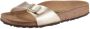 BIRKENSTOCK Slippers Madrid Maat: 35 Materiaal: Leatherlook Kleur: Goud - Thumbnail 9
