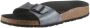 Birkenstock Madrid Dames Slippers Iridescent Black Regular fit | Zwart | Microvezel - Thumbnail 3