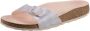 Birkenstock Madrid Dames Slippers Iridescent Light Rose Narrow fit | Roze | Microvezel - Thumbnail 3