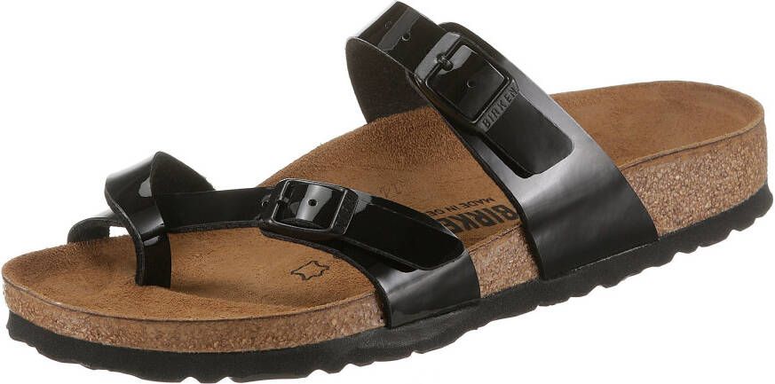 Birkenstock Slippers met verstelbare gespriempjes