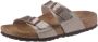 Birkenstock Sydney Birko-Flor Smalle Sandalen voor Dames Grijs Dames - Thumbnail 4