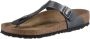 Birkenstock Gizeh Dames Slippers Metallic Black Regular fit | Zwart | Imitatieleer - Thumbnail 3