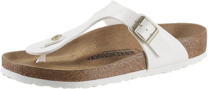 Birkenstock Teenslippers Gizeh_Patent met een verstelbaar riempje