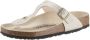 Birkenstock Teenslippers Gizeh Shiny in glanzende reptiel-look - Thumbnail 7