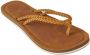 Brunotti dames teenslippers giada bruin - Thumbnail 2