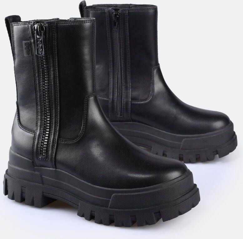 Buffalo Bikerboots Aspha Bootie Zip