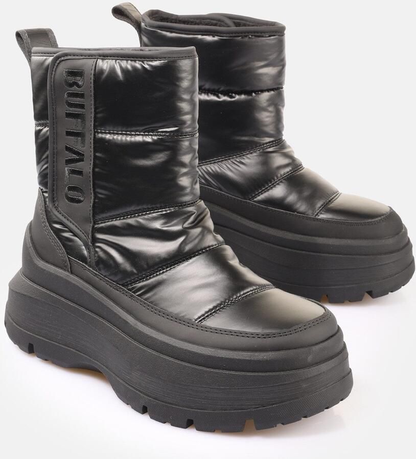 Buffalo Winterlaarzen OLYMPIA VELBOOT QUILT VEGAN Snowboots sneeuwlaarsjes plateaulaarzen met logo-opschrift - Foto 6