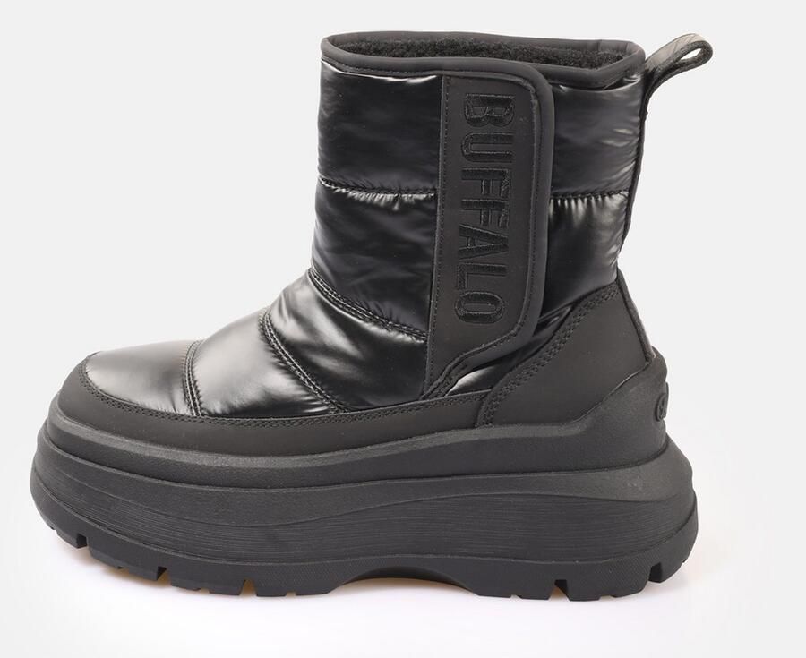 Buffalo Winterlaarzen OLYMPIA VELBOOT QUILT VEGAN Snowboots sneeuwlaarsjes plateaulaarzen met logo-opschrift - Foto 3