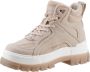 Buffalo Hoge veterschoenen met antislip profiloopzool - Thumbnail 1