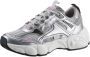 Buffalo CLD Run Sneakers Laag Zilverkleur - Thumbnail 3