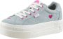 Buffalo Plateausneakers PAIRED HEART veterschoen lage schoen vrijetijdsschoen met hart-borduursel - Thumbnail 1