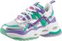 Buffalo Triplet Hollow Sneakers Laag Zilverkleur - Thumbnail 3