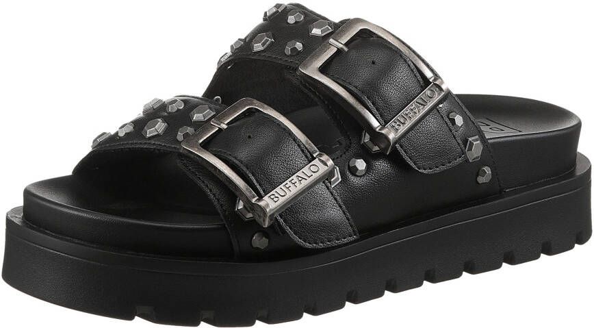 Buffalo Slippers RAYA ARI zomerschoen slippers strand-schoen met studs-decoratie