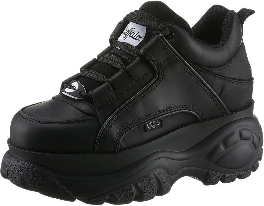 Buffalo Sneakers vrijetijdsschoen ugly-sneaker veterschoen met memoryfoam binnenzool