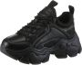 Buffalo Sneakers BINARY in monochrome uitstraling vrijetijdsschoen lage schoen veterschoen - Thumbnail 3