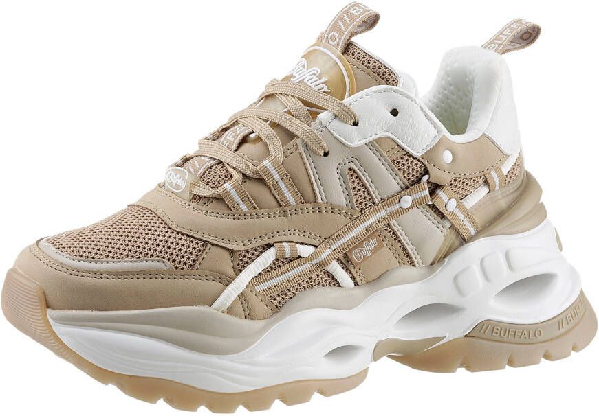 Buffalo Dames sportschoenen Triplet hollow Beige Dames - Foto 2