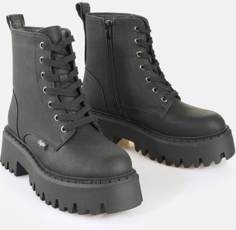 Buffalo Veterschoenen ASPEN LACE UP WARM VEGAN winterlaarzen enkellaars plateausool met warme voering - Foto 4