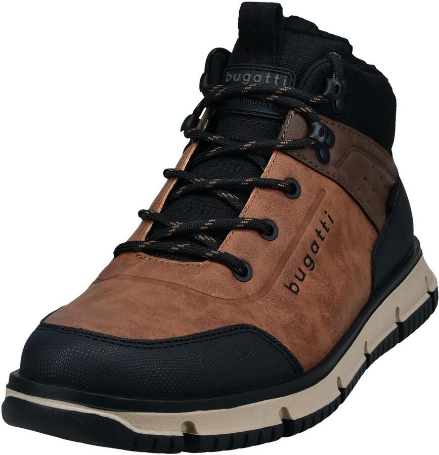 Bugatti Winterlaarzen High Top Sneaker veterboots met modieuze loopzool TEX-membraan - Foto 2