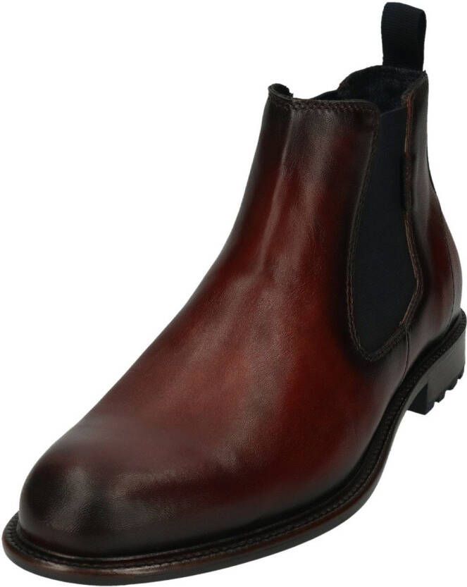 Bugatti Chelsea boots van leer met treklus model 'Bonifacio' - Foto 1