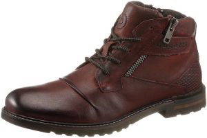 Bugatti Hoge veterschoenen met rits aan de binnenkant