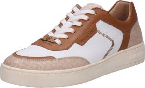 Bugatti Plateausneakers met contrastbeleg