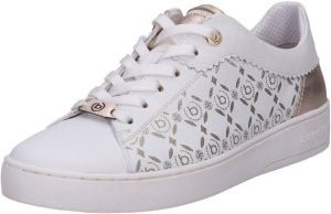Bugatti Plateausneakers met logoprint