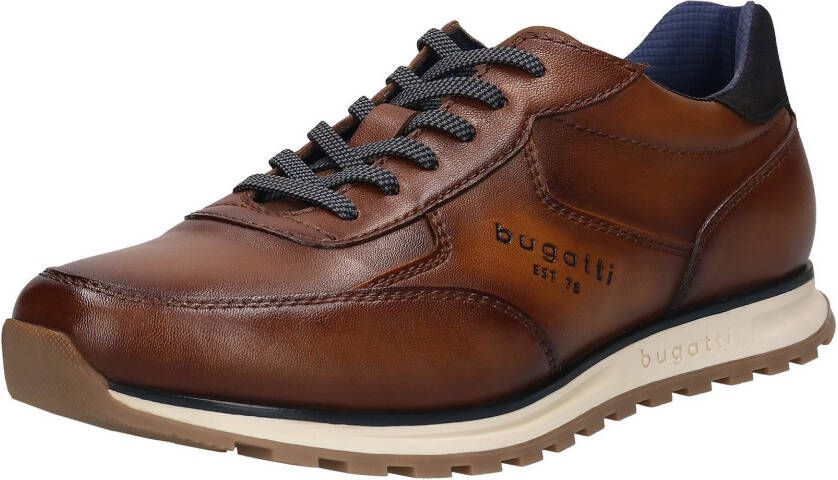 Bugatti Slip-on sneakers vrijetijdsschoen lage schoen slipper met antieke afwerking