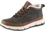 Bugatti Sneakers High top sneaker veterboots met modieuze profielzool warme voering - Thumbnail 2