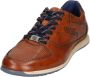 Bugatti Casual leren sneakers met versterkte hiel Brown Heren - Thumbnail 5