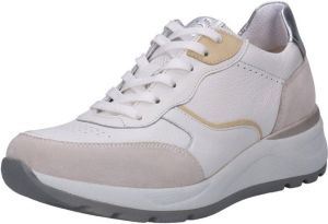 Bugatti Sneakers met sleehak met contrastbeleg