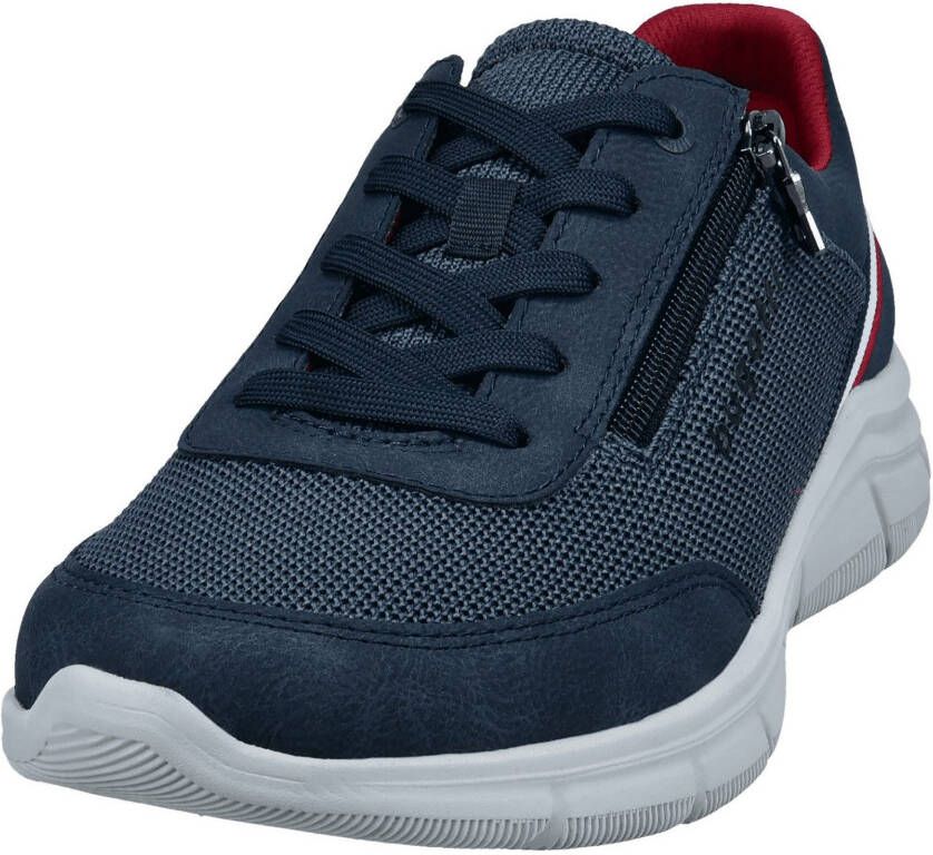 Bugatti Sneakers met sleehak vrijetijdsschoen lage schoen veterschoen met buitenrits