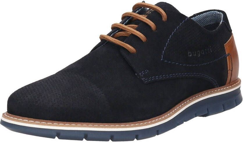 Bugatti Veterschoenen freizeitschoen lage schoen sneaker met siersteken