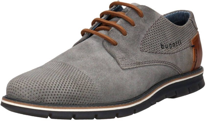 Bugatti Veterschoenen freizeitschoen lage schoen sneaker met siersteken