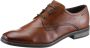 Bugatti Bruin Leren Zakelijke Schoenen voor Mannen Brown Heren - Thumbnail 4