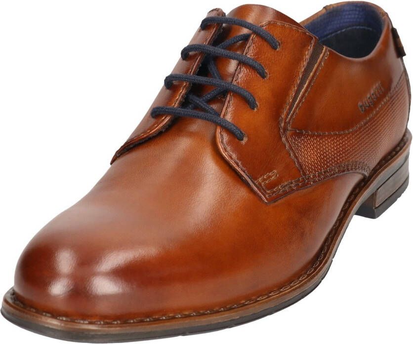 Bugatti Veterschoenen avondschuh businessschoen met kleine stretchinzetten breedte g