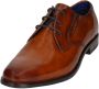 Bugatti Veterschoenen blokhak business schoen avondschoen feestelijke schoen met print - Thumbnail 3
