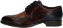 Bugatti Veterschoenen met sierstiksels vrijetijdsschoen lage schoen veterschoen - Thumbnail 1