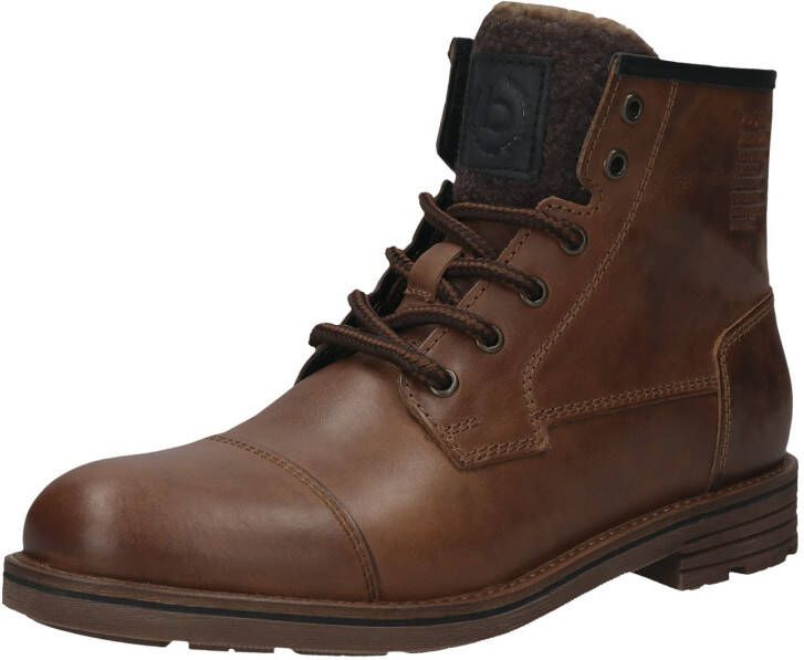 Bugatti Winterlaarzen Laarzen veterboots met warmvoering