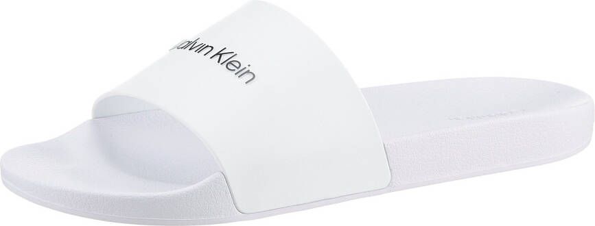 CK Calvin Klein Slippers met labelopschrift model 'POOL SLIDE' - Foto 2