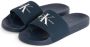 Calvin Klein Badslippers SLIDE MONOGRAM zomerschoen slippers badschoens strandschoen met logo-opschrift - Thumbnail 2