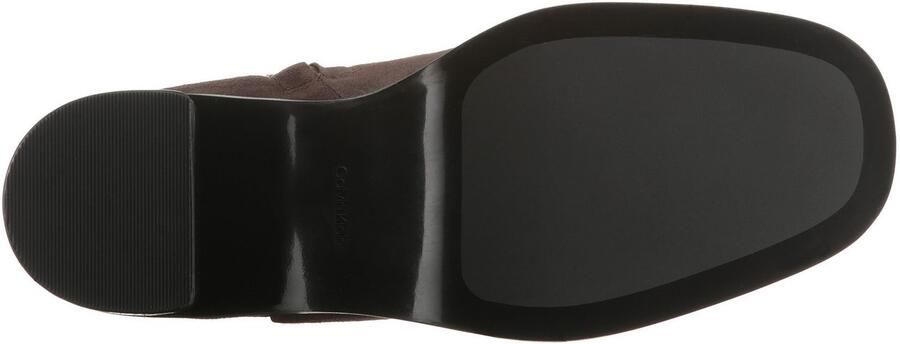 Calvin Klein Laarsjes BLOCK HEEL ZIP BOOT SUE Klassieke boots blokhak met CK-logo aan de zijkant van de schacht - Foto 3