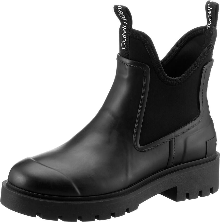 Calvin Klein Rubberlaarsjes MID RAINBOOT CHELSEA chelseaboots enkellaars met coole instap - Foto 2