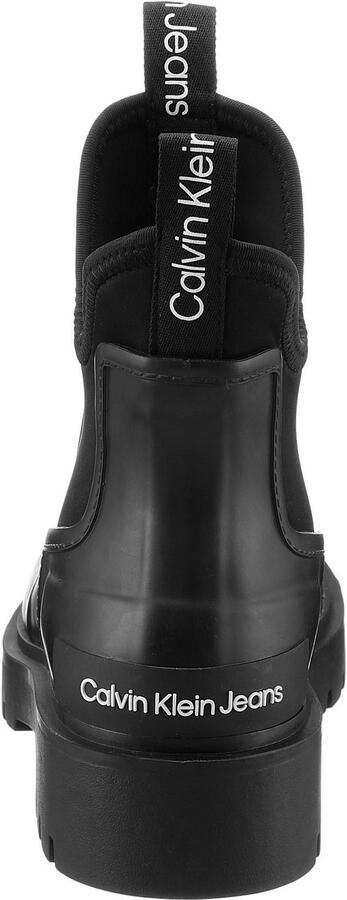 Calvin Klein Rubberlaarsjes MID RAINBOOT CHELSEA chelseaboots enkellaars met coole instap - Foto 5