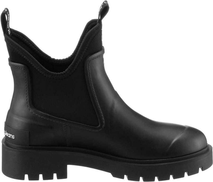 Calvin Klein Rubberlaarsjes MID RAINBOOT CHELSEA chelseaboots enkellaars met coole instap - Foto 3