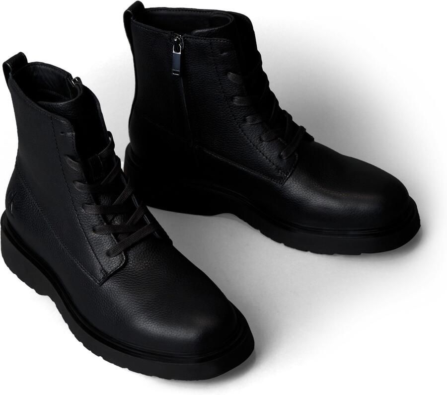 Calvin Klein Veterschoenen COMBAT ESS LACE UP ZIP BOOT LTH Veterenkellaars Casual-boots met ritssluiting - Foto 6