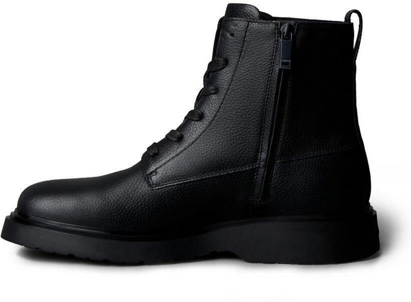 Calvin Klein Veterschoenen COMBAT ESS LACE UP ZIP BOOT LTH Veterenkellaars Casual-boots met ritssluiting - Foto 3